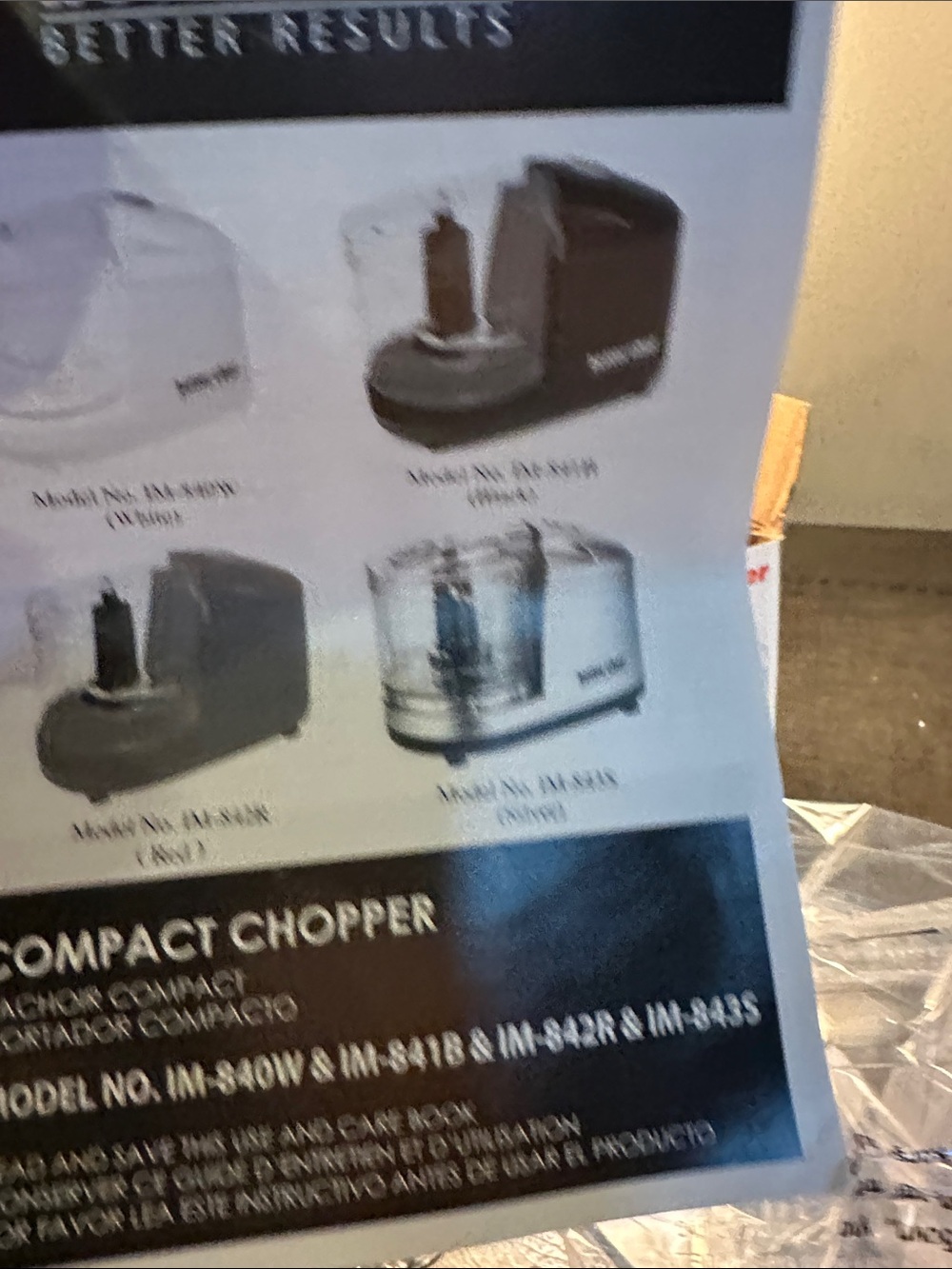 Better Chef Compact Chopper - White - Picture 9 of 9